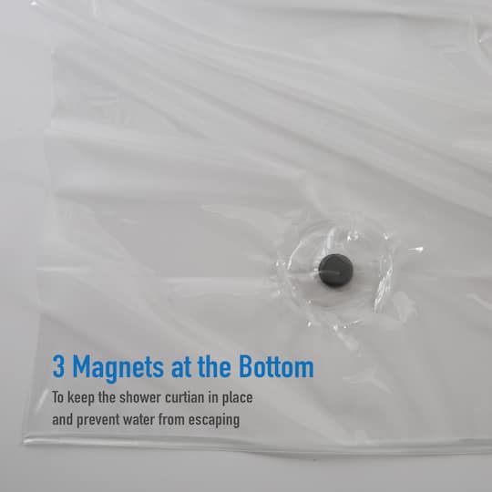 Bath Bliss 2 Piece Heavy Weight Shower Liner
